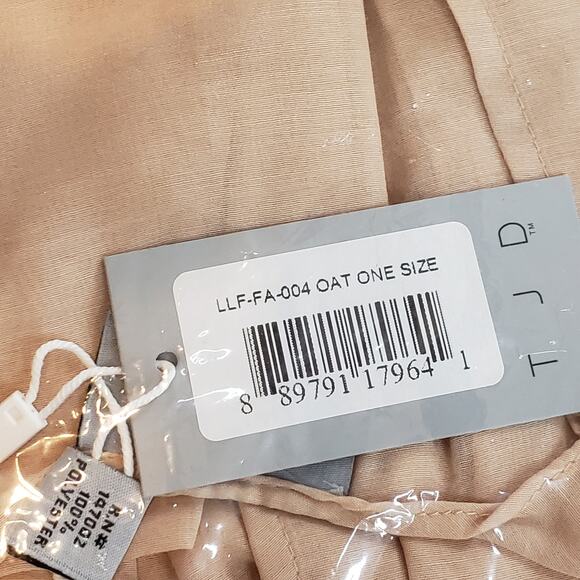 The Jetset Diaries Standard Kaftan in Oat One Size Fits Most Womens Summer Layer - Picture 5 of 7